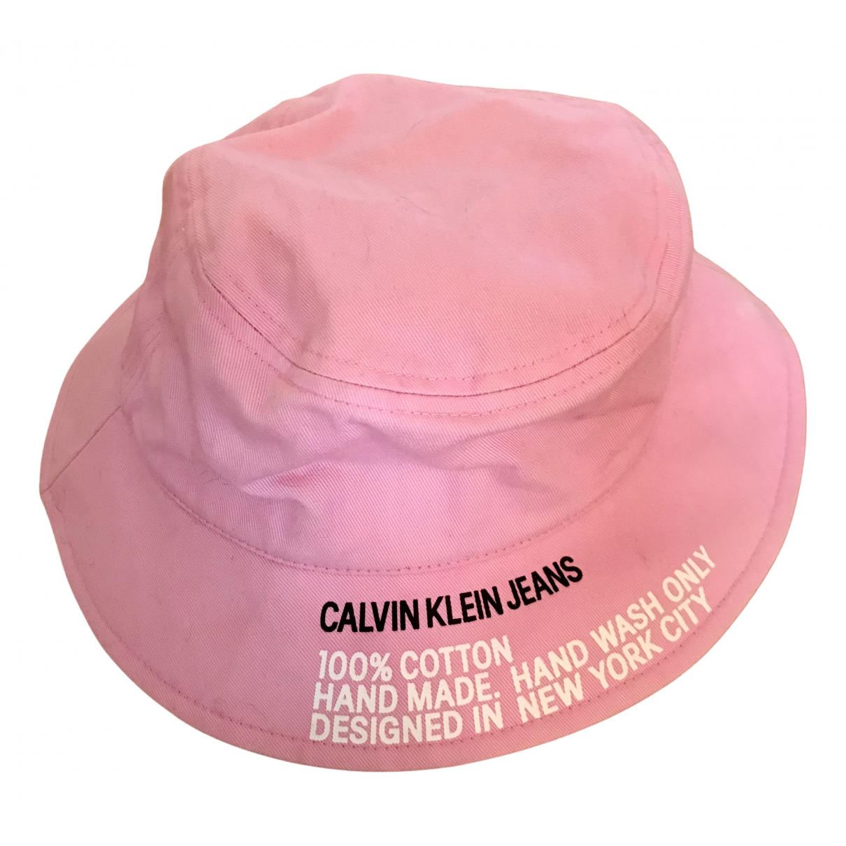 Hat Calvin Klein Pink size M 